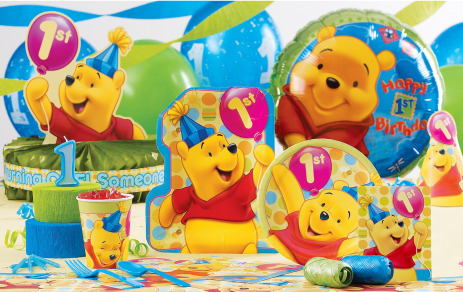 Pooh 1st Birthday