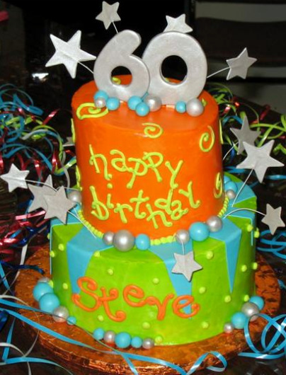 60th birthday cake 60th birthday cake