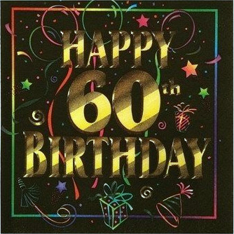 60th birthday party napkin 60th birthday party napkin