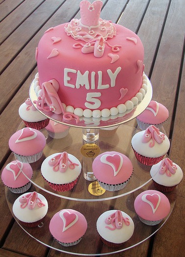 ballerina birthday cake