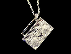 hip hop parties bling necklace