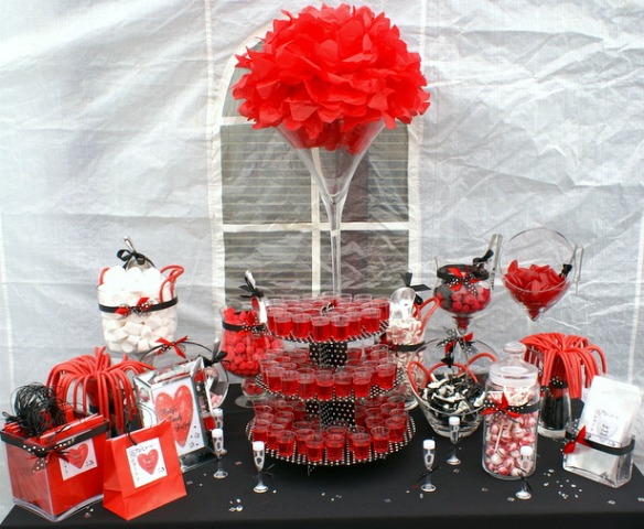 candy buffet