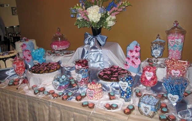 candy buffet