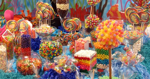 candy buffet