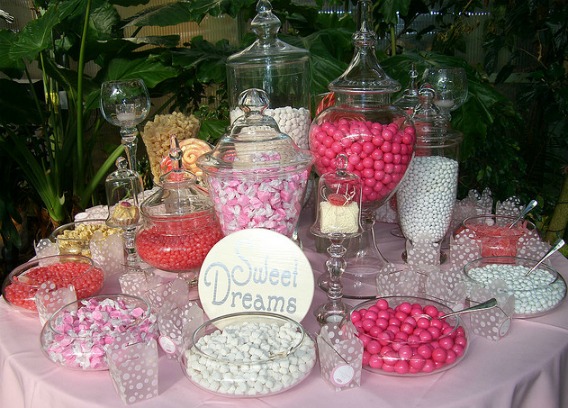 candy buffet