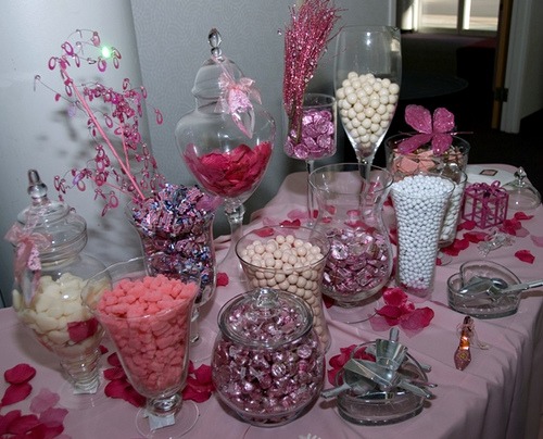 candy buffet