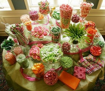 candy buffet
