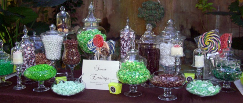 candy buffet