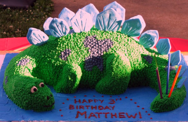 Dinosaur Birthday Cake