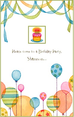 free printable birthday invitations