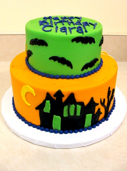 halloween birthday cakes