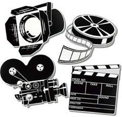 hollywood party decorations