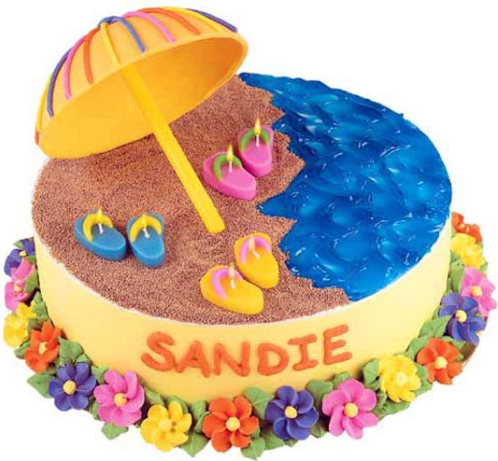 Luau Cake