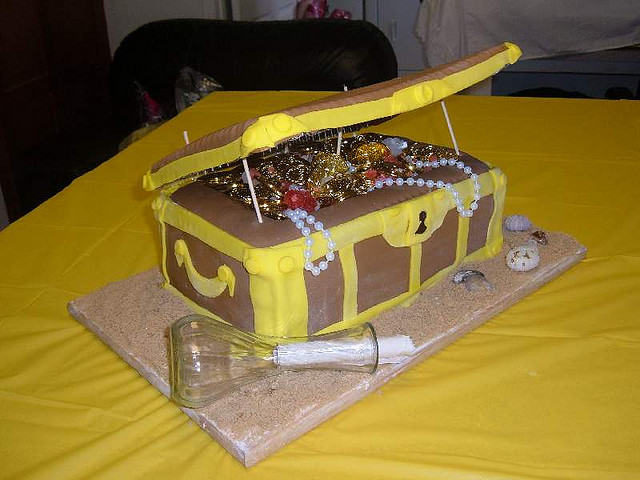 Treasure Chest Cake