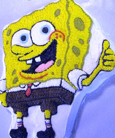 spongebob cake
