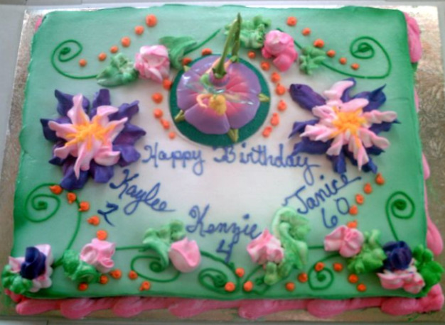 tinkerbell birthday cake