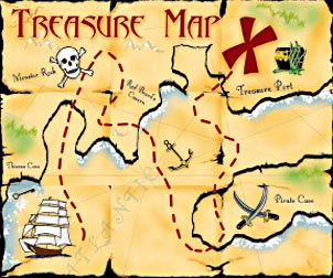 treasure map