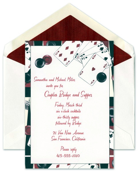 Mardi Gras Invitations