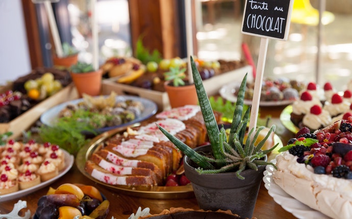 Birthday Buffet Table