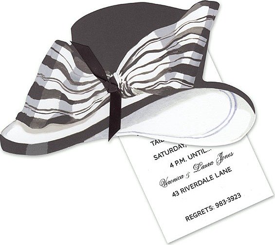 black and white party