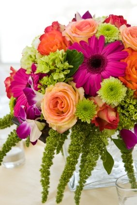 floral centerpiece