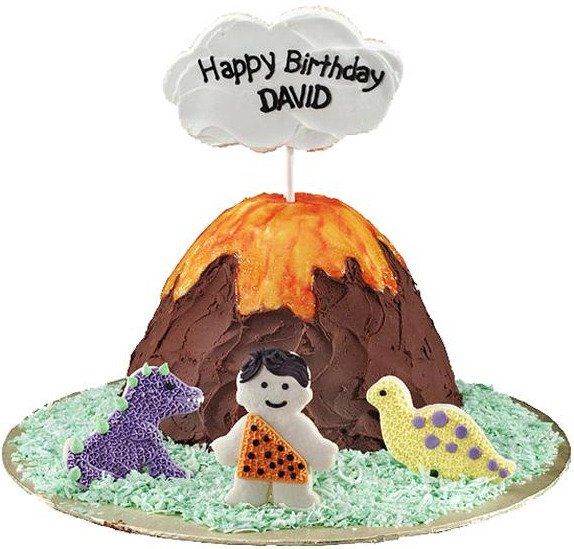 volcano cake