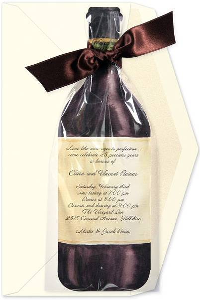 wine invitation