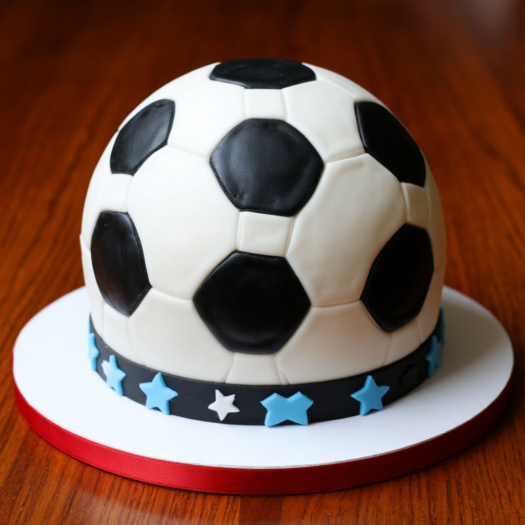 Soccer Ball Cake